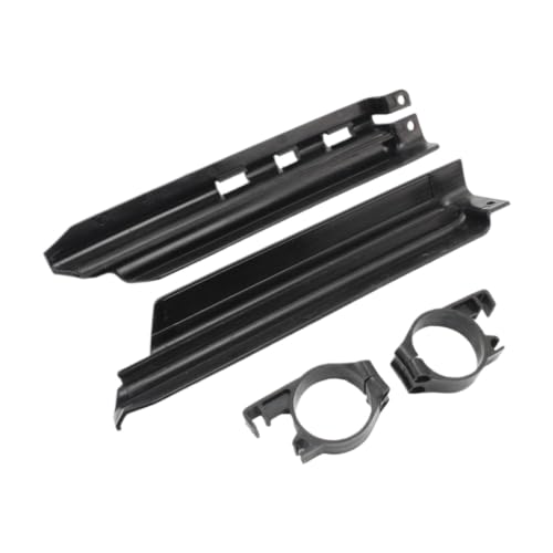 Soporte de horquilla KLX250 de plástico negro que absorbe impactos de moto