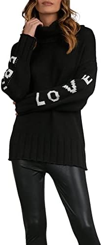 Elan Shop Sweaters - Free Love Sweater - M - Black