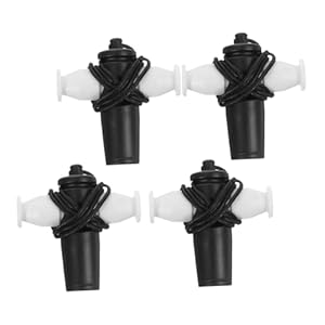 Besportble 4 Stück Samba Pfeifen Set