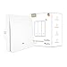 Price comparison product image MOES ZigBee Smart Wall Light Switch No Neutral Wire Required, No Capacitor Needed, Smart Life Tuya Remote Control, Works with Alexa, Google Home, Tuya ZigBee Hub Required, 1 Gang, White