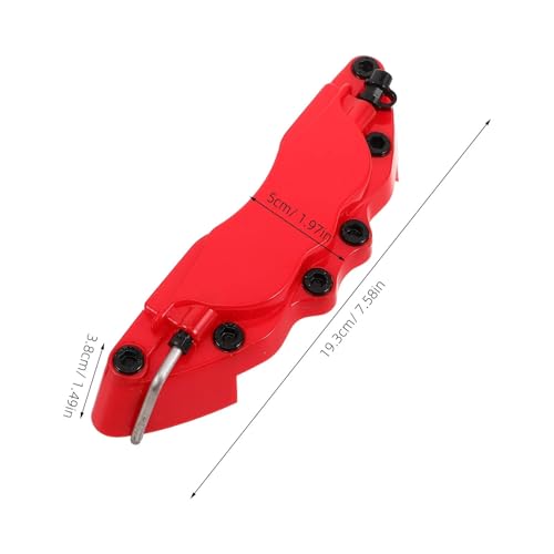 Couvercle d'étrier de frein facile à installer pour un relooking auto durable - 2