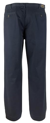 POLO RALPH LAUREN Men's Big and Tall Stretch Classic Fit Chino Pants Ink 44BX342