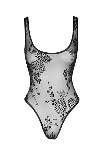 Body Noir XL en fini galbant oubliez les complexes en lingerie