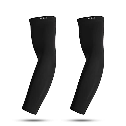 Hirui Cooling Arm Compression Sleeves For Men Women Youth Kids, Uv Protection 20-30Mmhg Support, Great For Running Cycling Basketball Golf Tattoo Cover, Breathable Moisture-Wicking (Black, Small) #TOP1