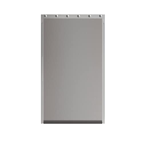 Extra große Ersatzklappen für Hundetür mit Schrauben, kompatibel mit PetSafe Freedom Doggie Doors PAC 11-11040, Maße: 34 x 61 cm, flexibel, langlebig, BPA-frei, wetterbeständige Materialien
