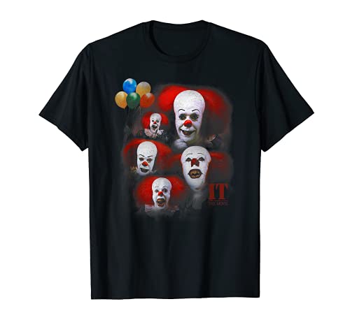 IT TV Mini Series Many Faces of Pennywise Camiseta