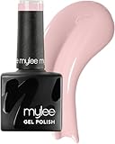 Mylee Vernis à Ongles Gel Semipermanent 8ml [Pastel Chic] - UV/LED Nail Art, Manucure et Pédicure Durable, Usage Professionnel et Domestique [Nude Range] - Vegan & Cruelty Free