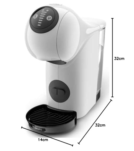 Cafetière à dosette Krups Génio S Nescafé Dolce Gusto YY4446FD 1500 W Blanc