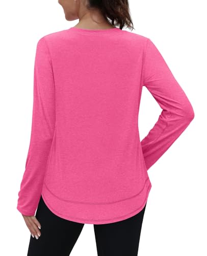 Image of XIEERDUO Women's Workout Tops Long Sleeve Shirts Sun Protection UPF 50+ Quick Dry Shirts for Hiking Running S-3XL