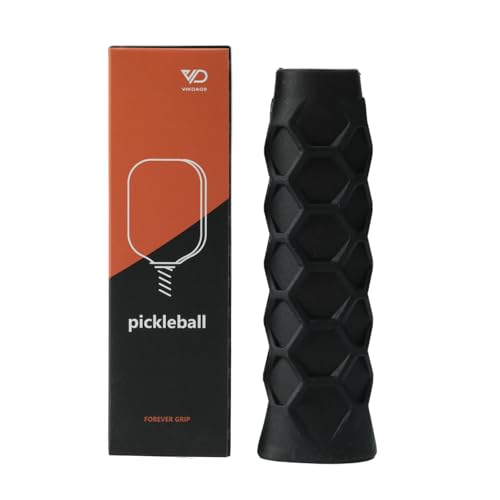 🏆🥇 10 Best Grips for Pickleball Paddles For 2025 9 Pickleball Paddle Grip - Overgrip Pickleball Paddle Grip - Comfortable Pickleball Wrap Grip - Pickleball Grips Overgrip for Enhanced Control, Helps Sweaty Hands, Pickleball Elbow Relief (Black)