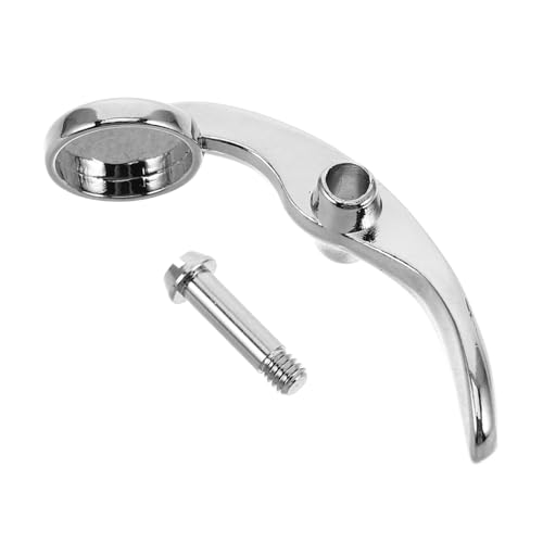 SECFOU Trumpet Water Key Spit Valve with Screw Replacement Brass Instrument Repair Accessory for Wind Instruments Assembly