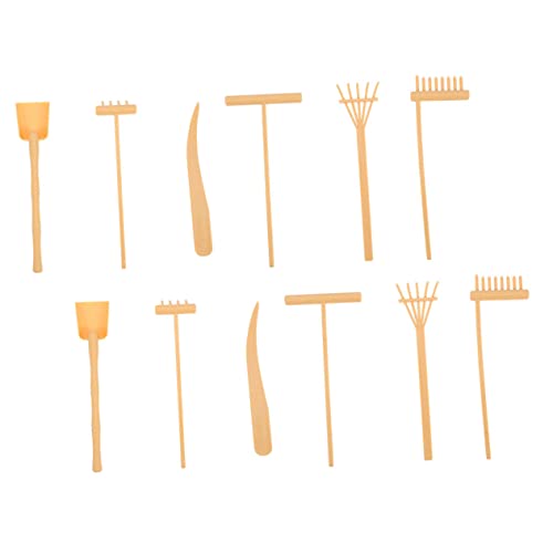 NOLITOY 4 Conjuntos De Ancinho De Areia Japonês Zen Jardim Zen Bandeja De Areia Ferramentas Zen Anci