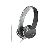 Sony MDR-ZX660AP - Auriculares Supraaurales de Diadema (con Micrófono, Control Remoto Integrado), Color Negro, Talla Única