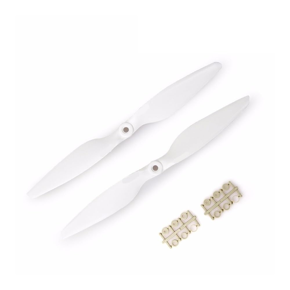 Apto for avión RC Multirotor FPV Multirotor 5 Pares Apto for hélice MR CW CCW 8045 9045 1045 1145 Hélice de Nailon de Fibra de Vidrio(1045 Black)