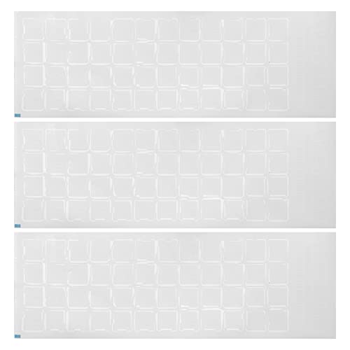 Pegatinas de Teclado Chino-Inglés Transparente 3Pcs miniatura 1