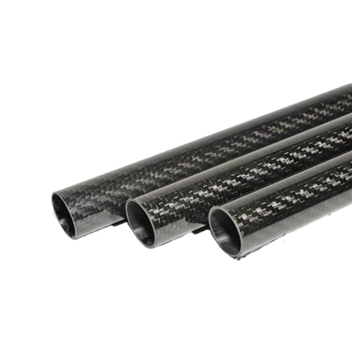 1Pcs 3k Carbon Fiber Tube OD94 XID 90mm Roll Wrapped 3K Matt Twill Surface Length 1000mm Shaft/Pole Carbon Fiber Square Tube