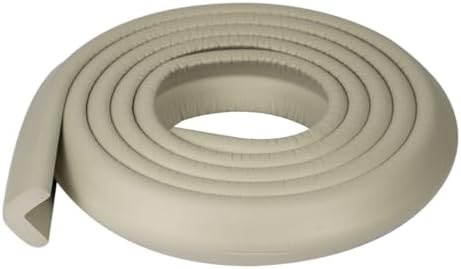 Protetor de Quina Linear em V-2mX25mmX25mm, Kababy, Creme