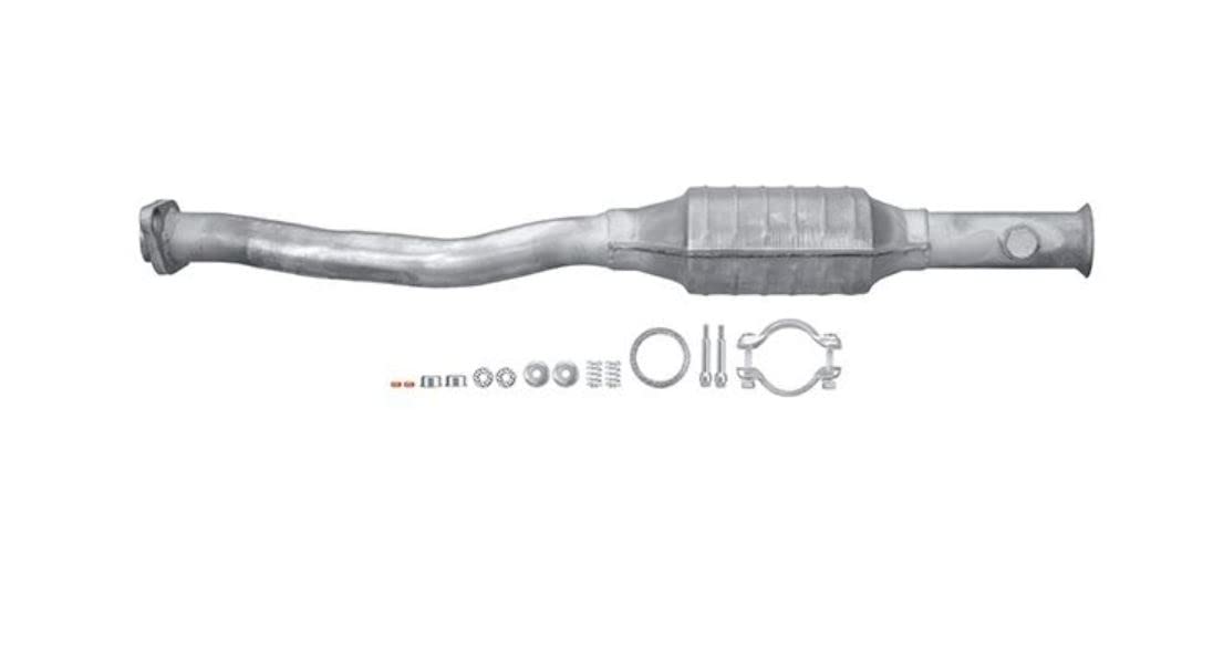 HELLA 8LE 366 050-751 Catalizador - Easy2Fit® Kit - Euro 3-1 pieza - Juego con accesorios de montaje - por ej. PEUGEOT 106 II