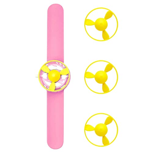 Pulseira Discos Voadores,Brinquedo disco mentiroso com 1 lançador e 3 discos para crianças | Atirado