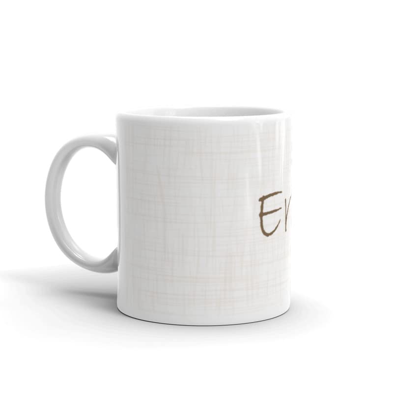 RISH Coffee Tea Mug Ceramic 350 ml | Eric Name Design Printed Cups