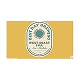 Best Day Brewing, Non Alcoholic West IPA, 6pk, 12 Fl Oz Cans