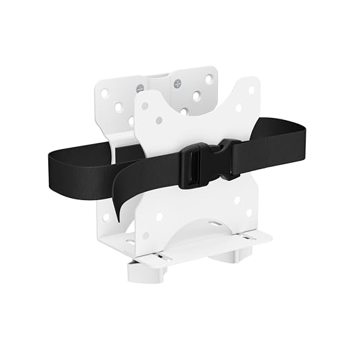 Mount Plus MED01 Soporte de Pared para Monitor Médico con Bandeja Ajustable para Teclado y Mouse, Compatible con Pantallas de 17" a 32", Incluye Soporte para Escáner y Mini CPU miniatura 6