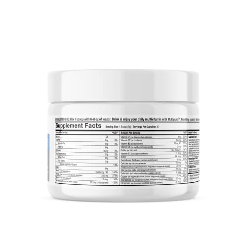 Complete Nutrition Reclaim Multi Pure Blueberry Coconut, Digestive And Immune Support, Vitamin And Mineral Supplement (30 Servings), 8.36 Ounce #TOP1