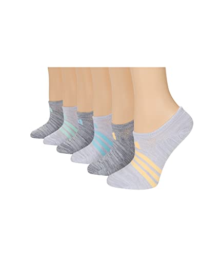 adidas Women's Superlite Super No Show Socks (6-pair)