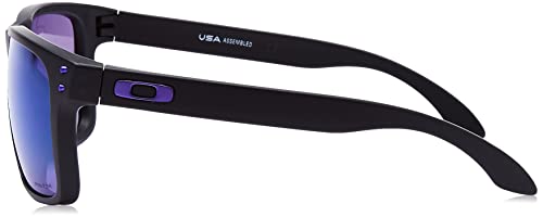 Oakley Men's Oo9417 Holbrook Xl Square Sunglasses, Matte Black/Prizm Violet, 59 Mm #TOP2