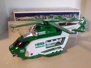2012 Hess Helicopter and Rescue Wrapped in Green