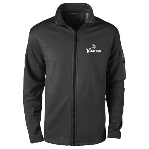 Image of Dunbrooke Men's NFL Freestyle Coated Tech Fleece Full-Zip Jacket