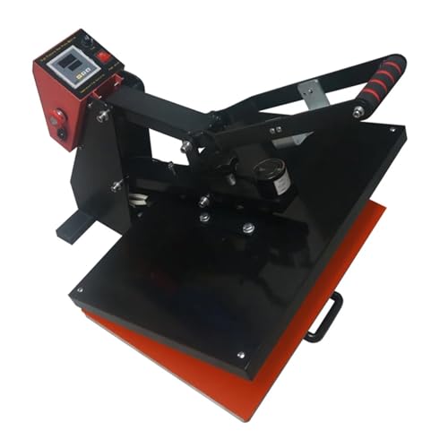 Prensa térmica para camisetas 38x38 cm con apertura automática miniatura 4