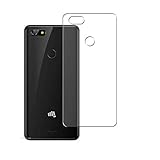 [2 Pack] Synvy Back Protector Film, compatible with Micromax Canvas Infinity Life TPU Guard Skin...