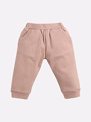 Image of BABY GO Baby Boys Cotton Clothing Set | Full Sleeve T-Shirt & Pants Combo | Newborn Infant Outfit | Soft Fleece Tracksuit with Cute Animal Print | Casual Daily Wear Co-ord Set