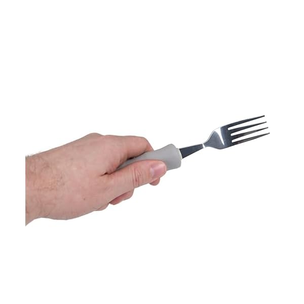 Homecraft Lightweight Foam Handled Cutlery, Set (Eligible for VAT Relief in the UK) For Elderly & Disabled, Arthritis or Weak Grip, Fork, Knife, Spoon, Adaptive Dining Aid, Large Handle for Good Grips - Image 3