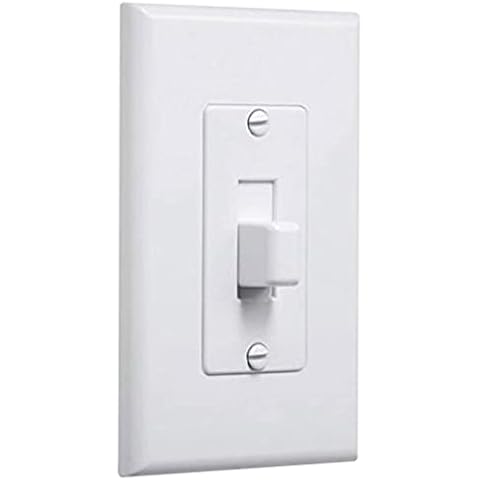 TayMac 2570W Masque 1-Gang Device Cover-Up Wallplate, 1-Pack, White Cover