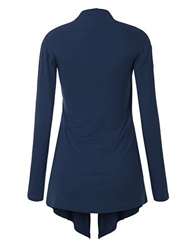 Image of Made By Johnny Women's Open Front Cardigan Lightweight Soft Drape Long Sleeve Cardigan for Work Travel Casual