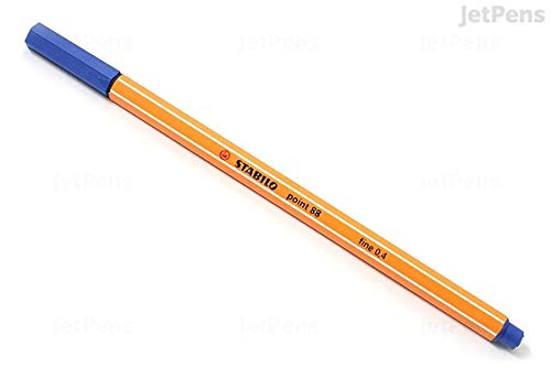 Stabilo point 88 pens set 0.4 mm (3 Pcs./ Pack) Blue ink