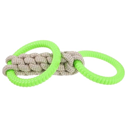 GANAZONO Cotton Rope Teething Toys Pet Chew Toys for Medium/Large Dogs Squeaky Sound for Puppies