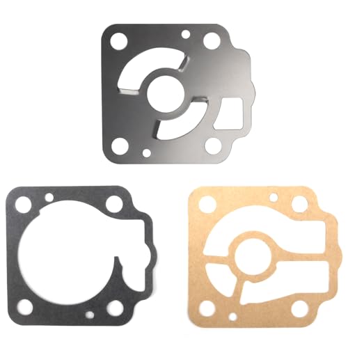 Image of QuickMarine 853792A3 Water Pump Impeller Repair Kit Compatible with Mercury Marine & Nissan Tohatsu 40 50 HP Outboard Motors Replacement 853792A10 46-8M0046094 3T5-87322-1 3T5-87322-3