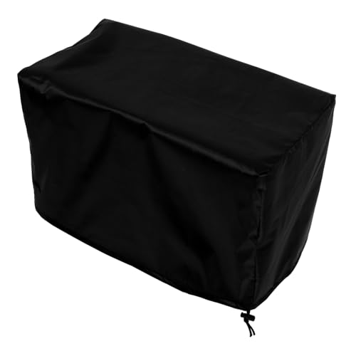 Cubierta de motor impermeable y resistente al sol en poliéster negro para tractor 2