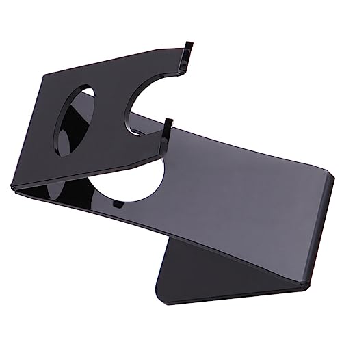 OSOLADY Razor Stand Organizer Modern Shaving Brush Holder for Bathroom Sturdy Design Keeps Brushes Dry for Home Salon Use Space Saving Grooming Tool