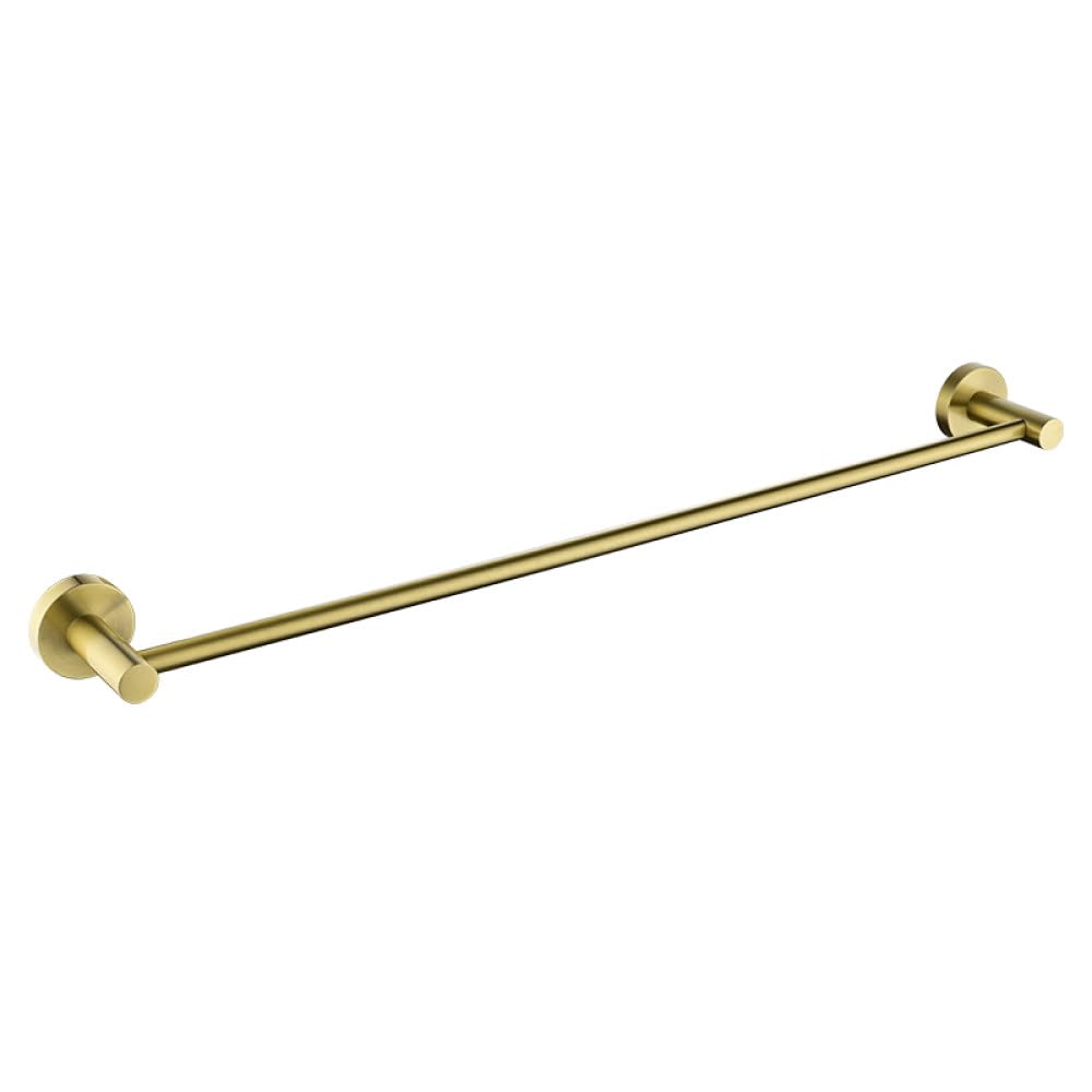 Porte-serviettes en or brossé luxe acier inoxydable 304 pour salle de bain chic