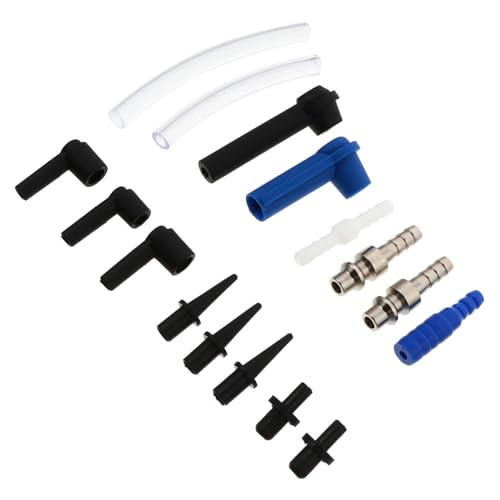 Ciieeo 16Pcs Brake Fluid Replacement Tool Easy to Use Car Brake Fluid Exchange Connector Durable and Comfortable Design for Automotive Maintenance