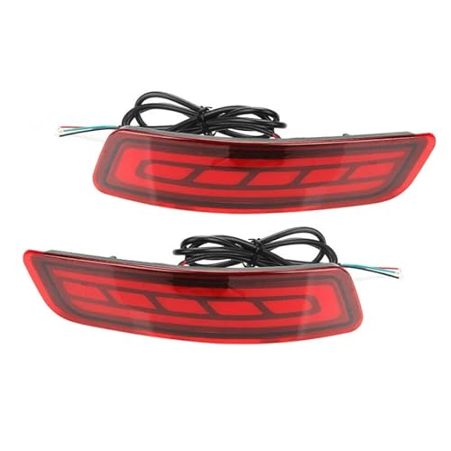 Windzerdong 12V LED Bumper Reflector Light For toyotas Corolla Altis 2014-2018 Tail Brake Light Rear Fog Lamps Turn Signal Light Driving Lamp