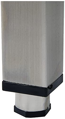 SARO Edelstahltisch zerlegbar – 120×60 cm – Mit Unterblatt – Flatpack – Leichte Montage – Hohe Standfestigkeit