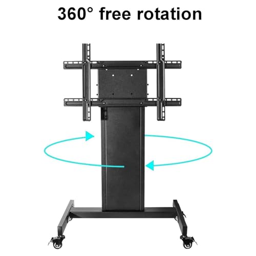 Soporte móvil para TV con ruedas ajustable 32-65 pulgadas miniatura 4