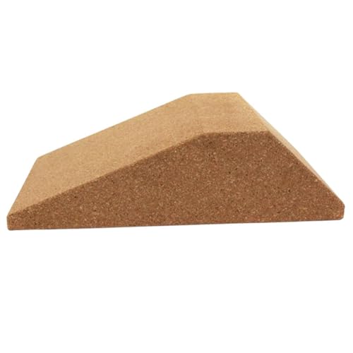 Bloque de yoga portátil triangular que alivia la tensión en cuello y espalda