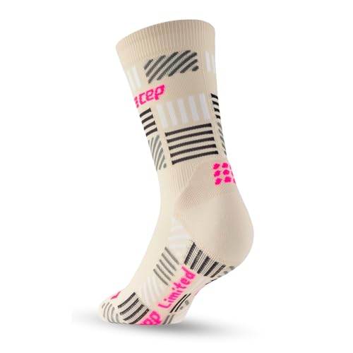 CEP The Run Limited Edition Mid Cut Socks for Men | Design Performance Crew Cut Compression Socks for Marathon Running, Sport2