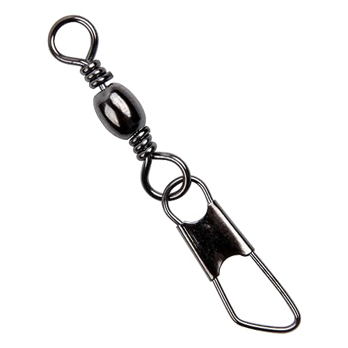 VATEICO Barrel Swivel Snaps,50 Count Fishing Swivel Safety Snaps...
